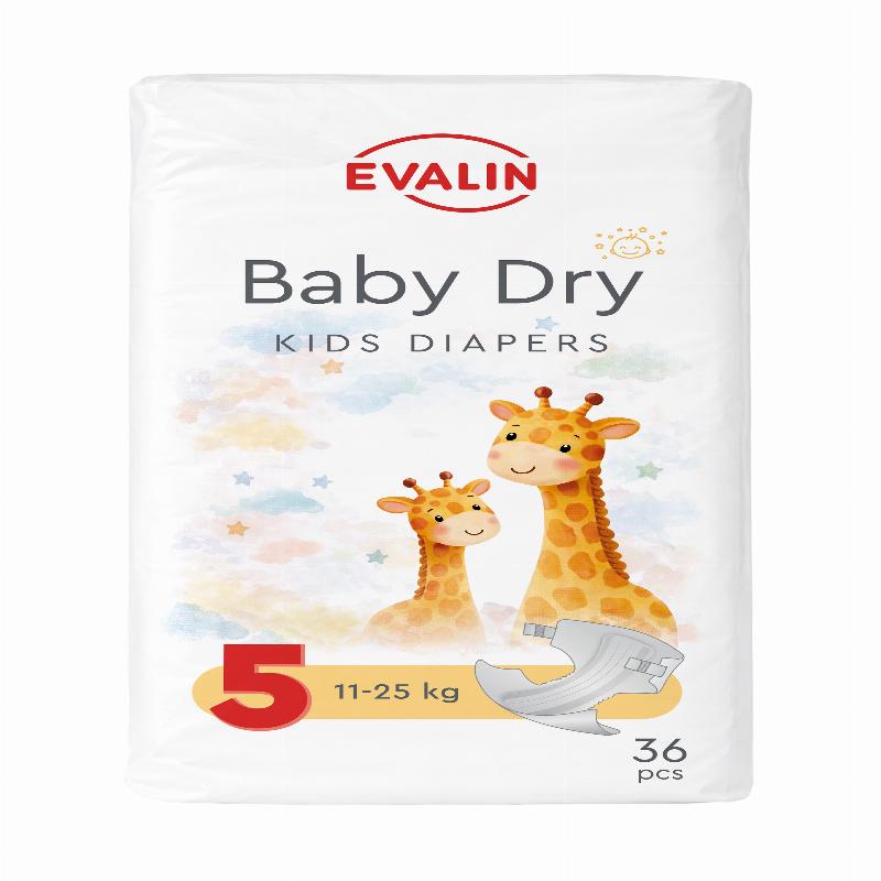 Підгузники для дітей EVALIN baby dry, розмір 5